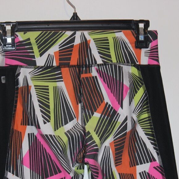 Fabletics Multicolor high rise Crop Leggings Women's Size Small - Picture 5 of 9